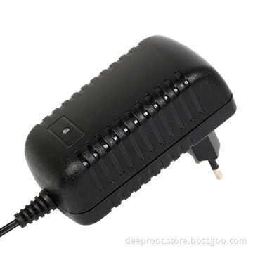 AC/DC Adapter for CCTV Camera with 24W Maximum Output, CE Mark, Europe Plug